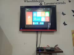 22" LED With X96 android Box