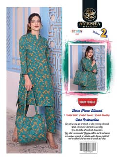 3 Piece ready to wear dress
