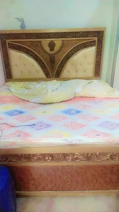 Bed dressing side table  high quality mattress Double Bed Set for sale