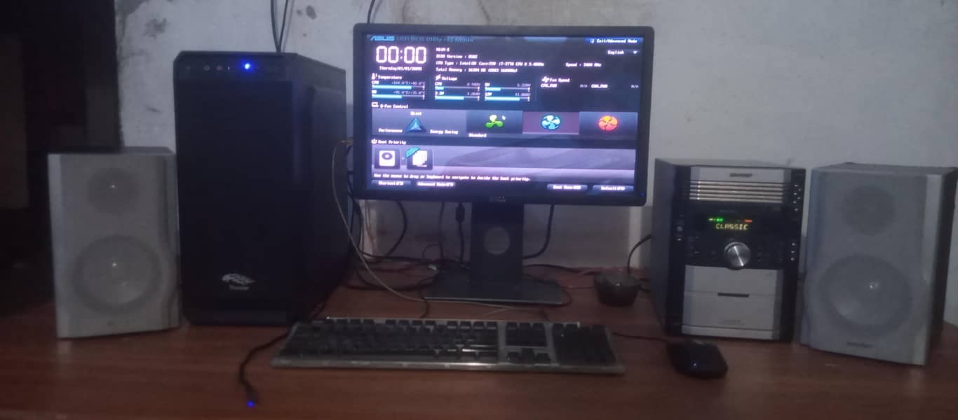 I7 3thd thunder computer with sharp company sound system 0