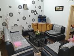 5 seater sofa set Leather