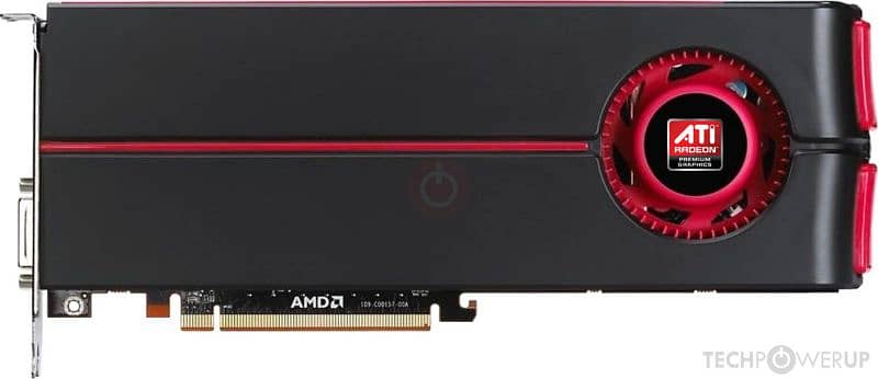ATI Radeon 5870 1gb gddr5 256 bits gaming video graphics card (used) 0
