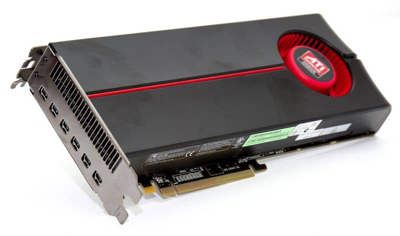 ATI Radeon 5870 1gb gddr5 256 bits gaming video graphics card (used) 1
