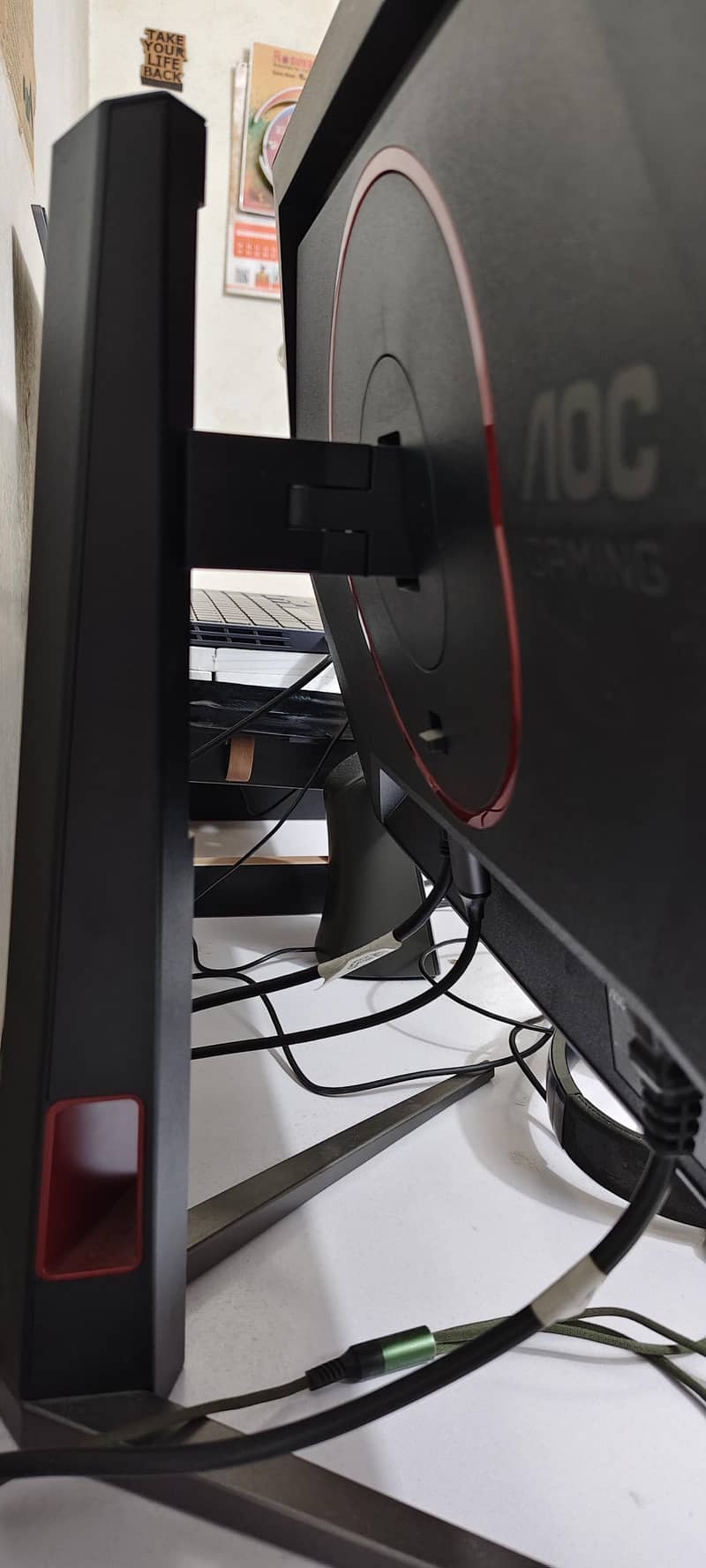 AOC Q27G4 27" 1440p 180 hz gaming monitor 10/10 open box condition 9