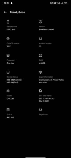 oppo a16