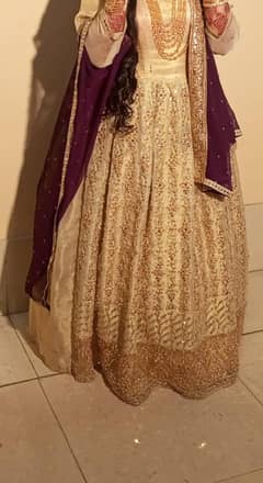 bridle maxi golden and purple colour for sell