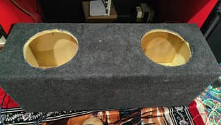 BASS TUBE dual 10 inch SUBWOOFER BOX