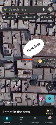 10 Marla plot for Sale, Shalimar link Road