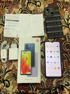 Redmi 12c Complete box