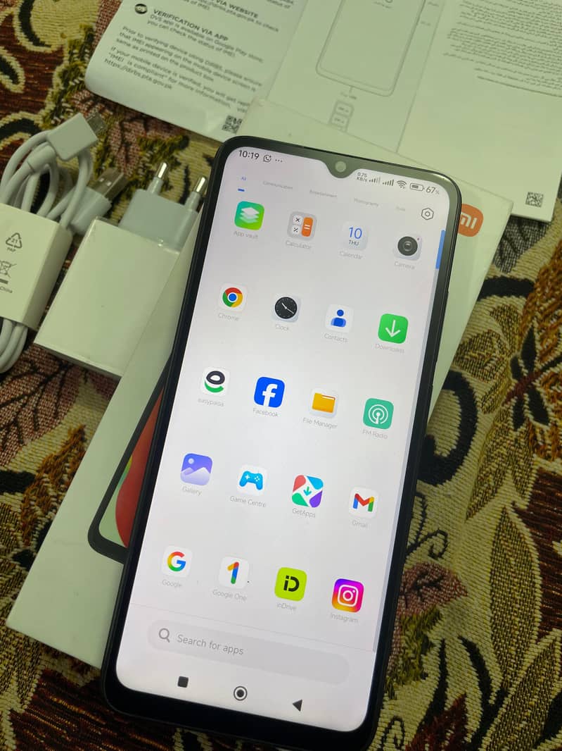 Redmi 12c Complete box 2