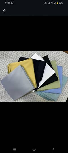 A M Fabrics soft cotton suit new colours