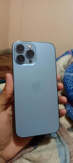 13 promax Non PTA. factory Unlock. nevay blue colour