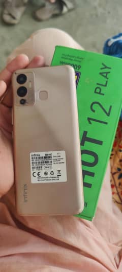 Infinix hot 12 play all oky no open no repair nahi Howa surf 22000