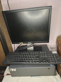 Lenovo pc and dell moniter