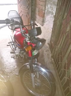 honda cd70 2020 model good condition all ok bio metric available