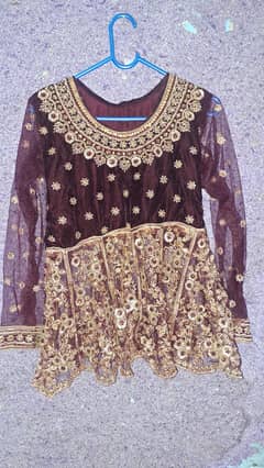 Bride Shararah Full Work With Handmade By Gull  Ahmed