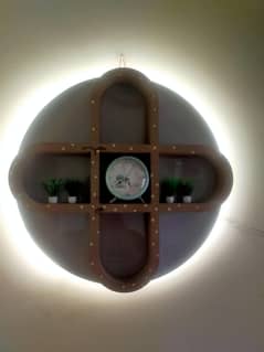 used hanging clock for sale in good condition  made of wood