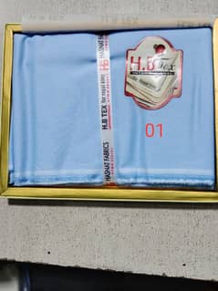 A M FABRICS men soft cotton box suit