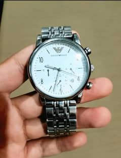 original Emporio Armani luxury men's branded watch