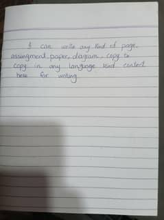 writing services avilable