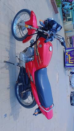 yamaha ybz 125 red