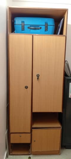 Heavy duty wardrobe with locks- Excellent condition