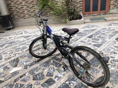 Best cycle with offroad tires , double suspension , expensive gears
