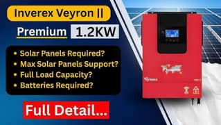Inverex Veyron2  1.2 solar system
