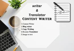 Assignment writer and Translator