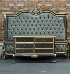 bed set   Baroque Tufted Bed