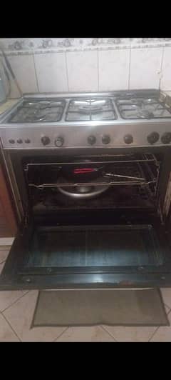 Stove with oven (gas)