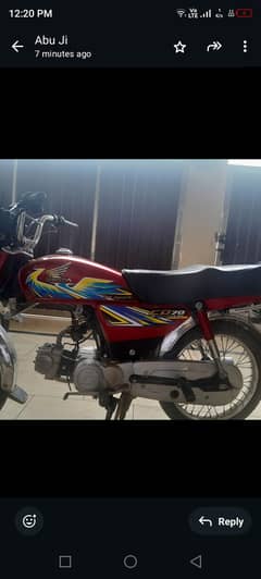 Honda CD 70 2020