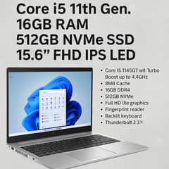HP ProBook 650 G8 Core i5 11th Gen | 16GB RAM | 512GB SSD | 15.6" FHD