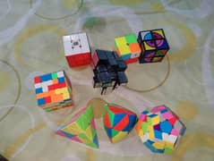 8 pieces of Rubik's cube