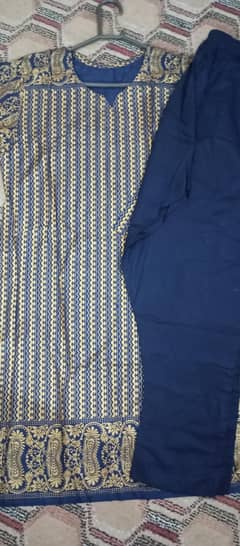 ready to wear block printed shirt & trouser