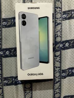 Samsung a06 4/64 just open box