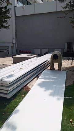 Roof steel sheet (sandwich panel)