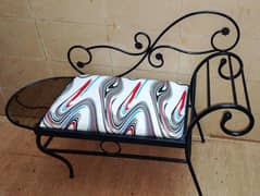 Stylish 2_ seater iron made (T- seater)