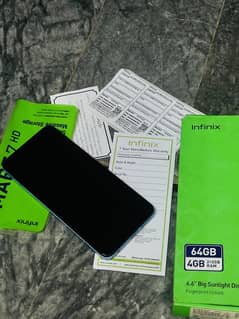 Infinix smart 7 hd official pta 4gb 64gb