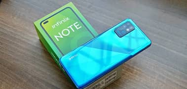 6/128 GB Like New Infinix Note 8 mobile Phone with Box 0333-0460-993