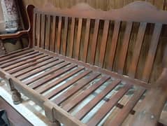 Pure Wooden Sofa 3,1,1 (Taali Wood)
