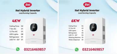 Itel Hybrid Inverter IP54 | 4kw | 6kw | 4kw Pro | 6kw Pro | 8kw