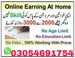 boys/Girl Online job available,part time/full time/Assignment work/Typ
