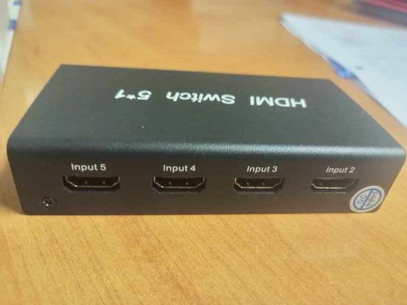 Hdmi switch 5 in 1 out With Remote 1