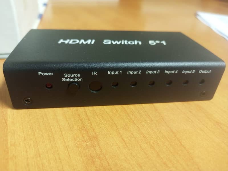 Hdmi switch 5 in 1 out With Remote 2