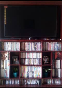 Tv cabinet and book shelve