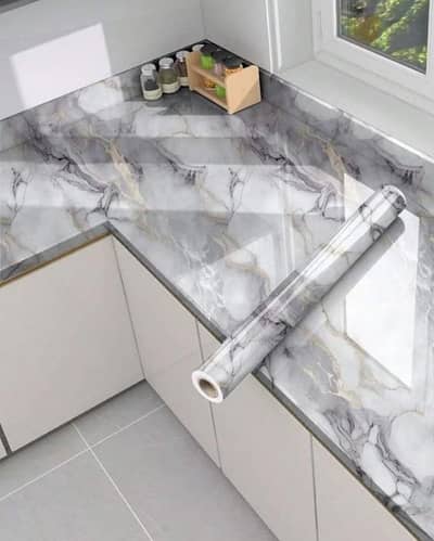 Kitchen Marble Sheet | Rooftop Design | Astroturf | Wooden Floor |