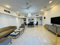 SEA-FACING 2-BEDROOM APARTMENT FOR RENT IN EMAAR, DHA PHASE 8 KARACHI