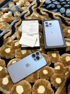 iphone 13 Pro Jv Seria Blue Full Box 128Gb 83% Health Total Geniune.