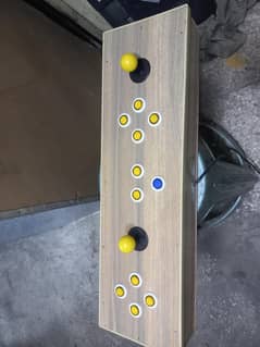 Video game, fooseball, snooker,